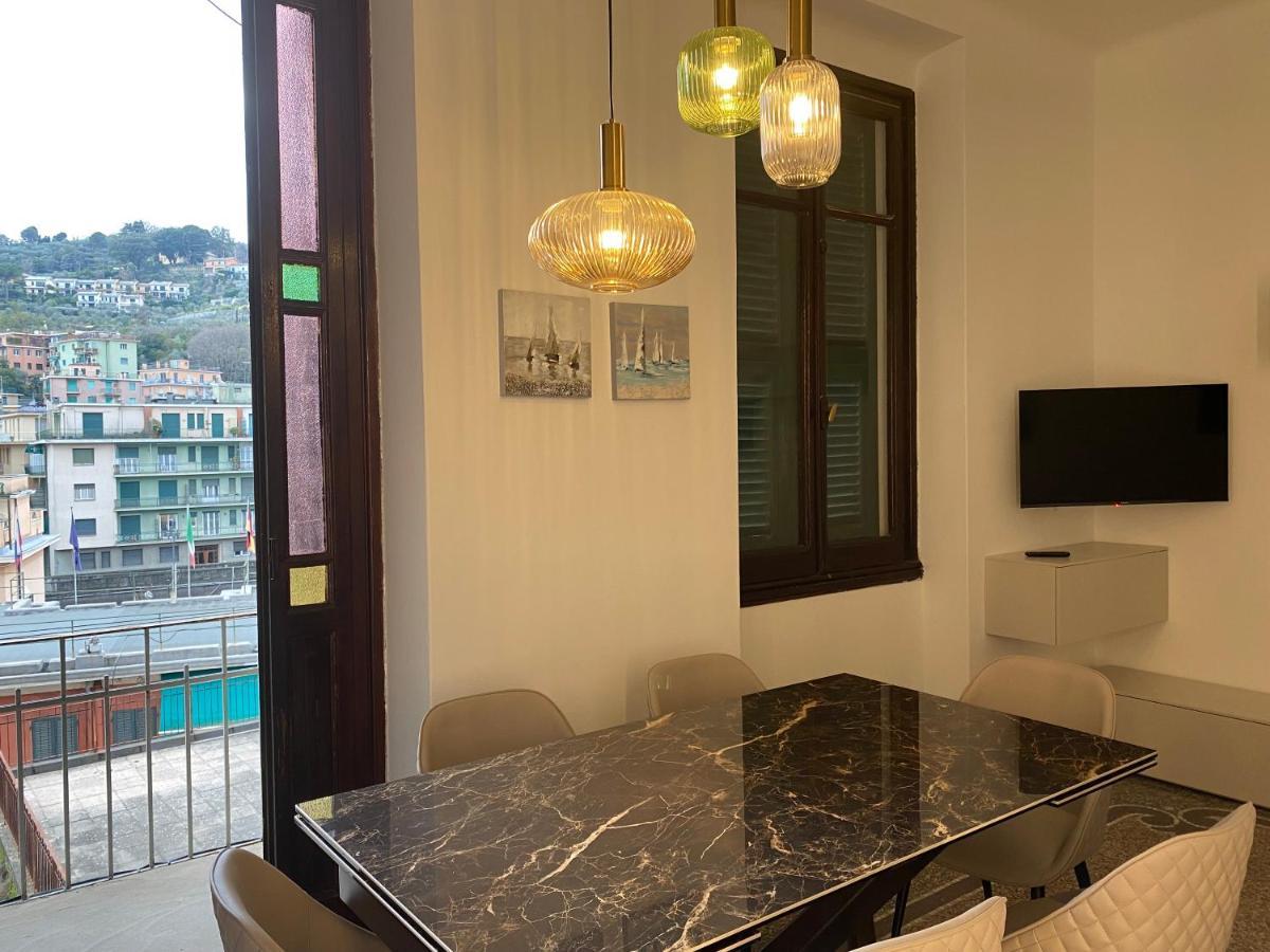 Casa Genovese, Splendido Appartamento In Centro A 라팔로 외부 사진