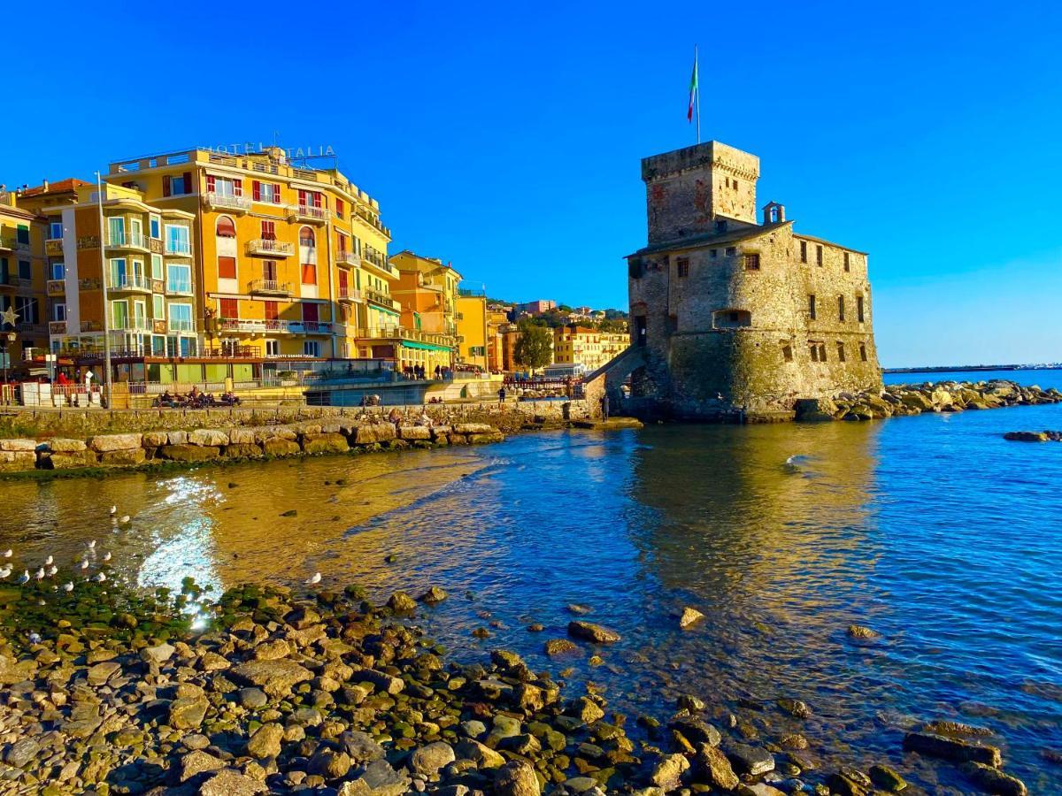 Casa Genovese, Splendido Appartamento In Centro A 라팔로 외부 사진