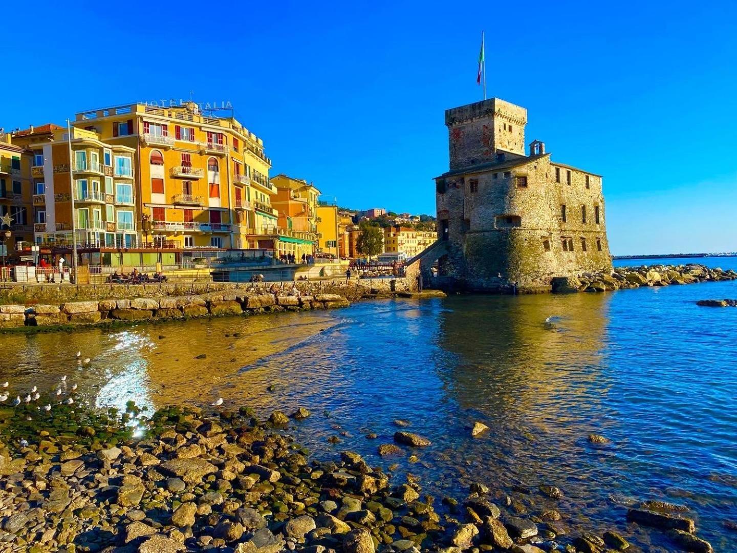 Casa Genovese, Splendido Appartamento In Centro A 라팔로 외부 사진